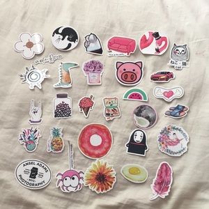 Pack of 30 laptops stickers